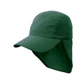 Bottle Green - Back - Result Childrens-Kids Legionnaires Cap