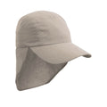 Khaki - Front - Result Childrens-Kids Legionnaires Cap