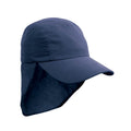 Navy - Front - Result Childrens-Kids Legionnaires Cap