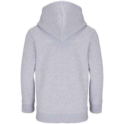 Grey Marl - Back - SOLS Childrens-Kids Condor Hoodie