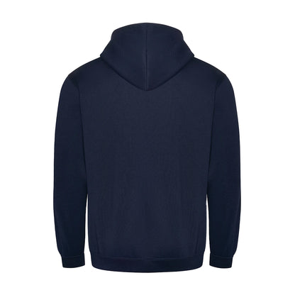 Navy - Back - PRO RTX Mens Full Zip Hoodie