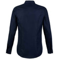 Night Blue - Back - NEOBLU Womens-Ladies Blaise Long-Sleeved Formal Shirt