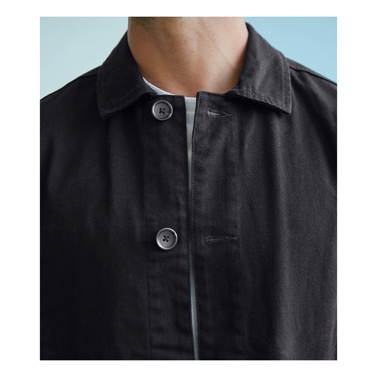 Deep Black - Side - NEOBLU Unisex Adult Mael Utility Jacket