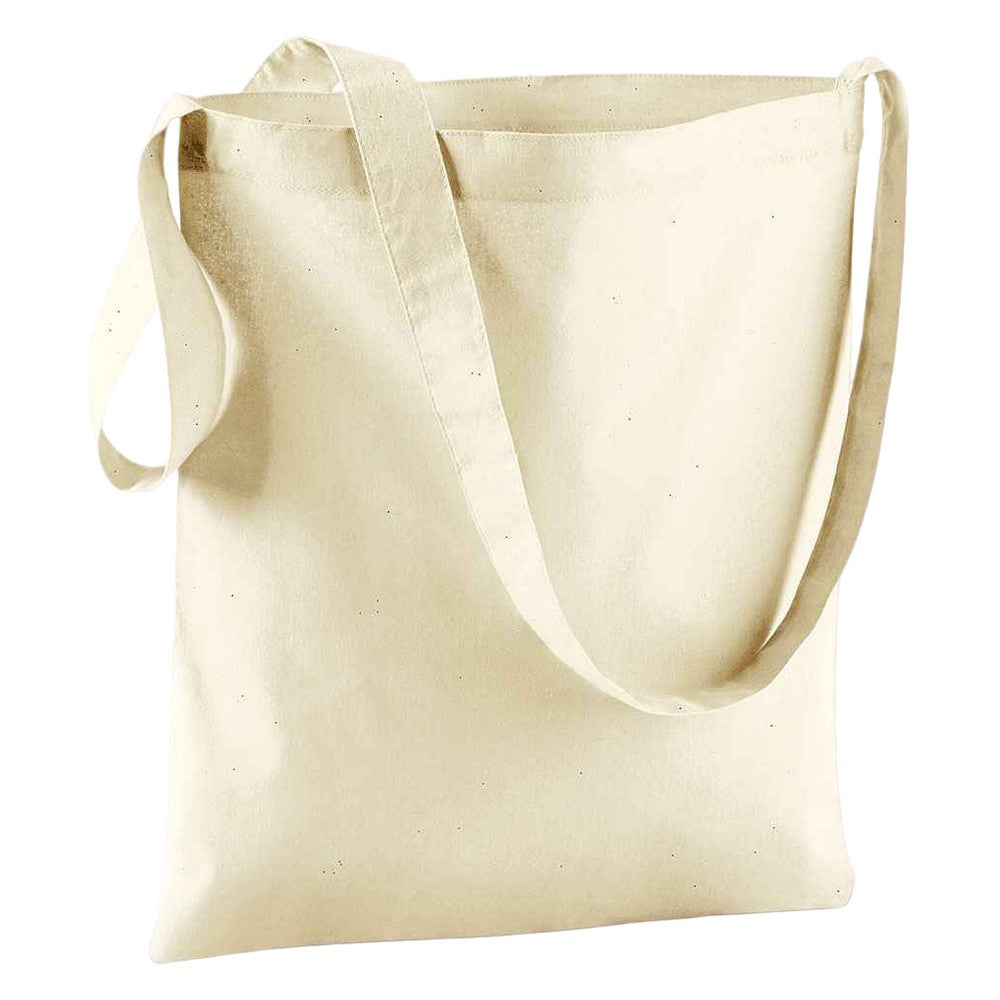 Natural - Front - Westford Mill Reusable Crossbody Bag