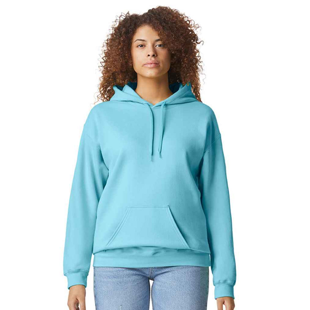 Sky Blue - Side - Gildan Unisex Adult Softstyle Hoodie
