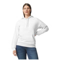 White - Front - Gildan Unisex Adult Softstyle Hoodie