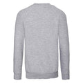 Light Oxford Grey - Back - Jerzees Schoolgear Childrens-Kids Raglan Sweatshirt