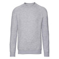 Light Oxford Grey - Front - Jerzees Schoolgear Childrens-Kids Raglan Sweatshirt