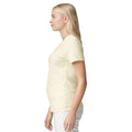 Off White - Side - Gildan Womens-Ladies Heavy T-Shirt