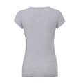 Athletic Heather Grey - Back - Bella + Canvas Womens-Ladies The Favourite Heather T-Shirt