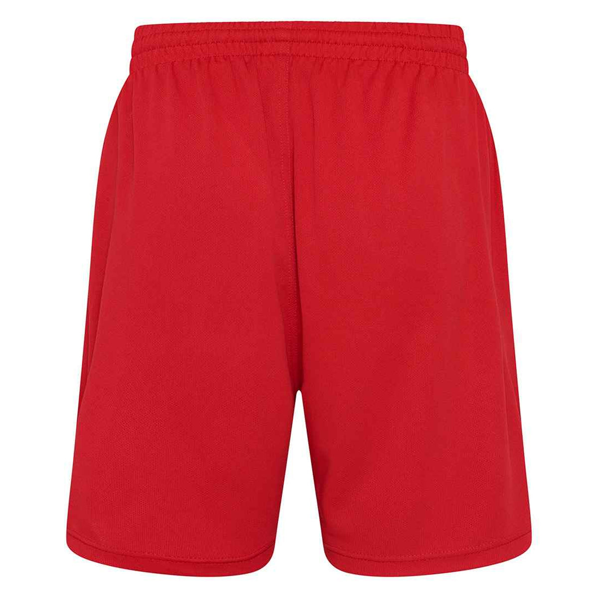 Fire Red - Back - AWDis Cool Mens Shorts