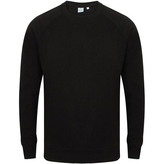 Black - Front - Skinni Fit Unisex Adult Slim Sweatshirt