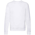 White - Front - Fruit of the Loom Unisex Adult Lightweight Raglan Sweatshirt