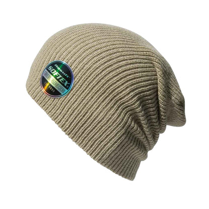 Oatmeal - Front - Result Core Unisex Adult Softex Beanie