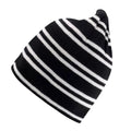 Black - Back - Result Unisex Adult Team Reversible Beanie