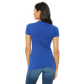 True Royal - Back - Bella + Canvas Womens-Ladies The Favourite T-Shirt
