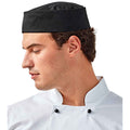 Black - Side - Premier Unisex Adult Turn Up Chef Hat