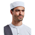 White - Back - Premier Unisex Adult Turn Up Chef Hat