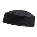 Black - Front - Premier Unisex Adult Turn Up Chef Hat