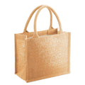 Natural Gold - Front - Westford Mill Shimmer Jute Mini Gift Bag