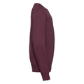 Burgundy - Side - Jerzees Schoolgear Childrens-Kids Sweatshirt