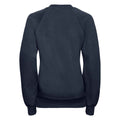French Navy - Back - Jerzees Schoolgear Childrens-Kids Sweatshirt