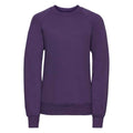 Purple - Front - Jerzees Schoolgear Childrens-Kids Sweatshirt