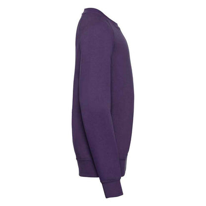 Purple - Side - Jerzees Schoolgear Childrens-Kids Sweatshirt