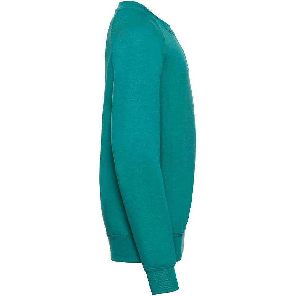 Winter Emerald - Side - Jerzees Schoolgear Childrens-Kids Sweatshirt