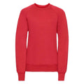 Bright Red - Front - Jerzees Schoolgear Childrens-Kids Sweatshirt