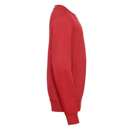 Bright Red - Side - Jerzees Schoolgear Childrens-Kids Sweatshirt