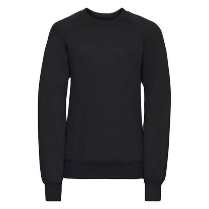 Black - Front - Jerzees Schoolgear Childrens-Kids Sweatshirt