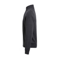 Charcoal - Side - Premier Mens Zip Neck Sweatshirt