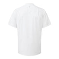 White - Back - Premier Unisex Adult Recyclight Short-Sleeved Chef Shirt
