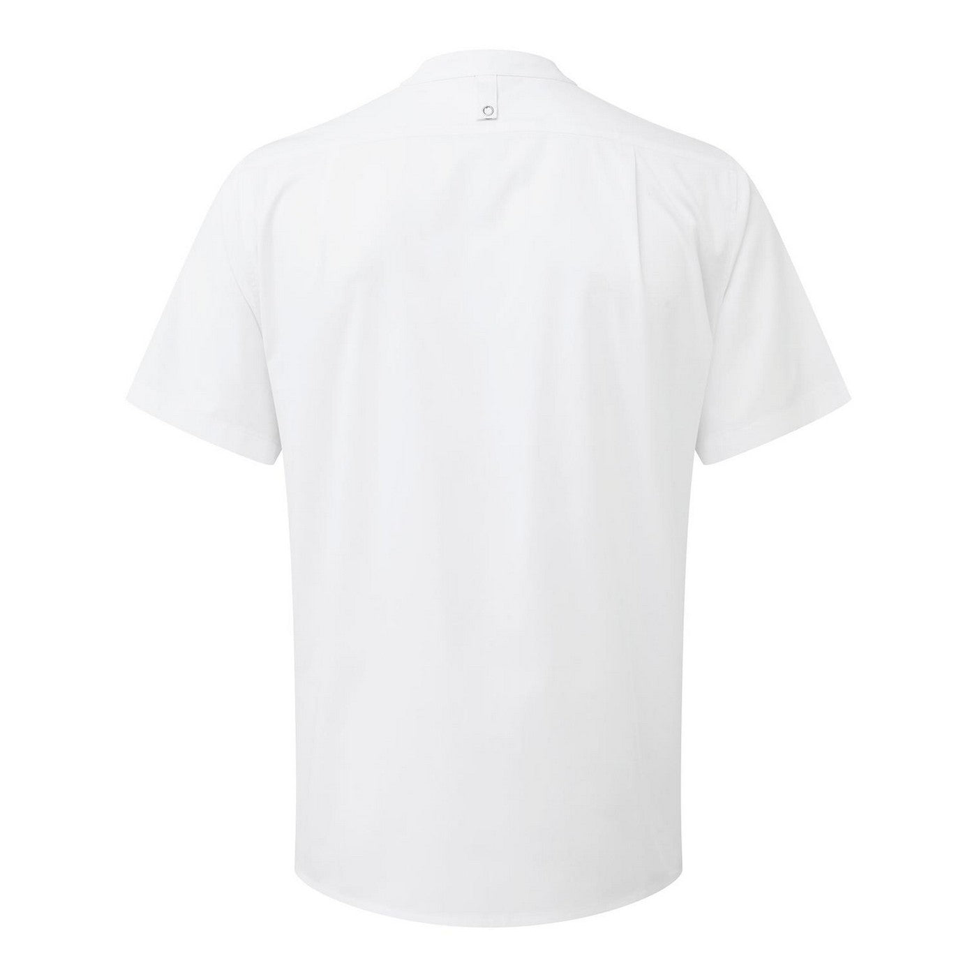 White - Back - Premier Unisex Adult Recyclight Short-Sleeved Chef Shirt