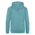 Seafoam - Back - Awdis Childrens-Kids Heather Hoodie