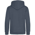 Airforce Blue - Back - Awdis Childrens-Kids Heather Hoodie