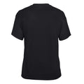 Black - Back - Gildan Unisex Adult Plain DryBlend T-Shirt