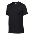 Black - Side - Gildan Unisex Adult Plain DryBlend T-Shirt