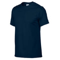 Navy - Side - Gildan Unisex Adult Plain DryBlend T-Shirt