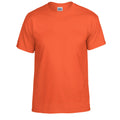 Orange - Front - Gildan Unisex Adult Plain DryBlend T-Shirt