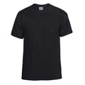 Black - Front - Gildan Unisex Adult Plain DryBlend T-Shirt
