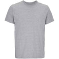 Grey Marl - Front - SOLS Unisex Adult Legend Marl Organic T-Shirt
