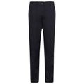 Navy - Front - Henbury Womens-Ladies Stretch Chinos