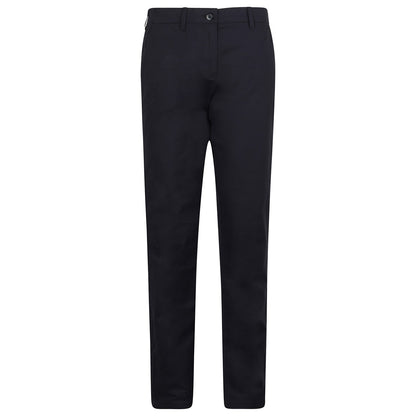 Navy - Front - Henbury Womens-Ladies Stretch Chinos