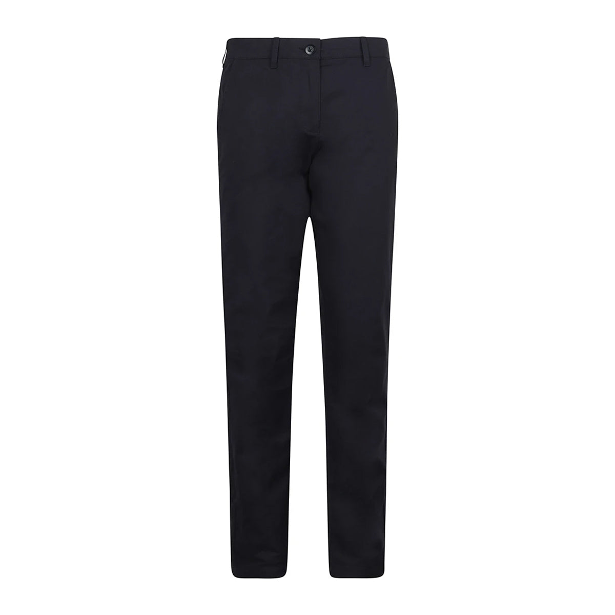 Navy - Front - Henbury Womens-Ladies Stretch Chinos