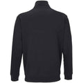 Black - Back - SOLS Unisex Adult Conrad Quarter Zip Sweatshirt