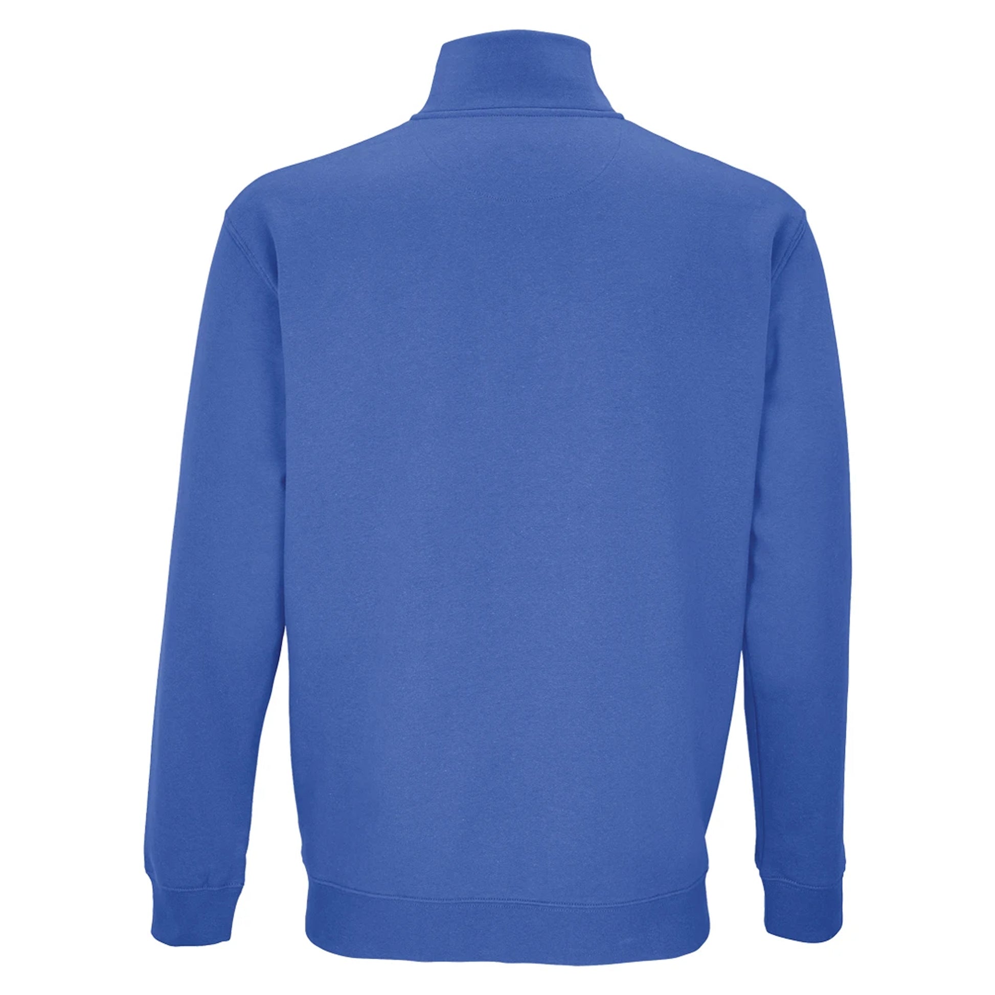 Royal Blue - Back - SOLS Unisex Adult Conrad Quarter Zip Sweatshirt