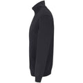 Black - Side - SOLS Unisex Adult Conrad Quarter Zip Sweatshirt