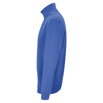 Royal Blue - Side - SOLS Unisex Adult Conrad Quarter Zip Sweatshirt